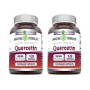 Luar biasa Formulas Quercetin 500mg Veggie Capsules Suplemen 124; Non- GMO 124; Gluten Free Alag 124; Supports Overall Health & Well Being (120 Count 124; 2 Pack)