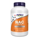 Suplemen SEKARANG, NC (N- Acetyl Cysteine) 600 mg dengan Selenium, 250 Veg Capsules