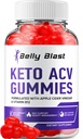 Belly Blast Keto ACV Gummies - Advanced Formula Belly Blast Keto Plus ACV Apple Cider Vinegar, Weight Management, BellyBlast ACV Ditary Supplemen Wanita (60 Gummies)