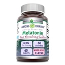 Amazing Formulas Melonades in Fast Dissoling Supplement: 124; 60 Mg per Serving 124; Mixed Berry Flavor 124; 60 Tablet 14; Non-GMO 124; Gluten- Gratis 124; Dibuat di AS