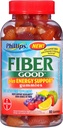 Phillips 'Fiber Good Gummies Plus Energy Supplement Fiber (80-Count Bottle)