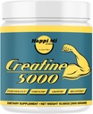 Micronized Creatine Monohydrate Powder, Unfeared, Pre Workout, Post Workout, Recovery, Muscle Building, Impreve Atletic Performance, 300 Gram, 5000mg per Serving, 60 Serving