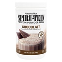 Natures Plus Spirus-TEIN, Chocolate - 1.05 lb - Plant-Based Protein Shake - Non-GMO, Vegetarian, Gluten Free - 17 Total Servis