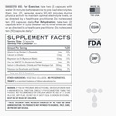 Electrolite Capsules, Penggantian Alam Karb Rendah Salt dengan Magnesium, Zinc, Kalsium, & Sodium (100ct)