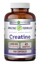 Luar biasa Formulas Creatine Monohydrate Amino Acid Suplement: 124; 3000 Mg per Serving £124; 180 Capsules 14; Non-GMO 124; Gluten-Free Alag14; Dibuat di USA