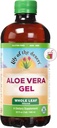 Lily of The Desert Aloe Vera Gel, Preservative Free - Whole Leaf Filted Thicker Consience Aloe Vera Drins with Natural Vitamin, Digetical Enzymes for Gut Health, Wellness, Glowing Skin, 32 Fl Oz
