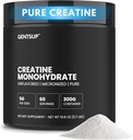 Creapure Creatine Monohydrate Powder - Tanpa rasa, 5000mg, 60 Servings - Boost Muscle Growth, Power, Performance & Brain Health - Non-GMO, Gluten- Free, HPLC Teruji, NSF Sertifikasi
