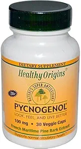 Asal sehat Pycnogenol - 100 mg - 30 Vegetarian Capsules
