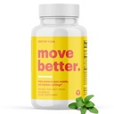 Pindahkan Lebih Baik - Suplemen Bersama Alami Bagi Perempuan dan Pria 124; Supports Mobility, Kartilage Repair, dan Gabungan Kesehatan 124; Akting Cepat MSChondroitin & Glucosamin Bersama dan Suplemen Knee 124; 90 Capsules