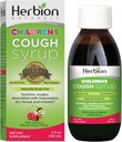 Herbion Cough Syrup untuk Anak-anak 5fl Tasting Supplemen dengan Natural Honey and Flavor Helping Relieve Prootes Prootes Healthy Lung Environation For Kid 13 and above., Green, Cherry, 5 Fl Oz