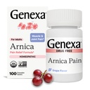 Genexa Arnica for Pain Relief 124; Leviate Muscle & Joint Pain, Soreness & Stiffness