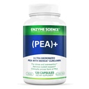 Enzyme Science Pea + Turmeric Curcumin Supplement for Physiological Support Neck, Imune, & Muscular Systems - 120 Kapsul