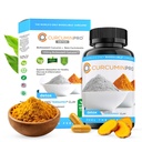 curcuminpro Detox Capsules 12.4; Organik Turmeric Suplemen dengan BCD & Natural Bentonite Clay 124; High Absorpsi Vegan Curcumin Blend for Gut and Heart Wellness 124; 60 Count