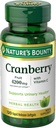 Nature 's Bounty Cranberry Fruit 4200 mg, Plus Vitamin C, 120Softgels..