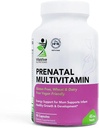 Prenatal Multivitamin - 90 Kapsul - Vitamin dan Minemins untuk mendukung Ibu dan Bayi - Kalsium, Besi, Vitamin C, Iodium dan More - Vegan, Halal - Gluten, Wheat, Dairy Free