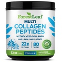 Collagen Peptides Powder Unflashing - Hydrolyzed Colluin Powder Type 1, 2 & 3 - Grass Fed Keto Collagen Powder for Women & Men - Rambut Vital, Skin, Nails, Joints, Recovery, 11g Per Serving