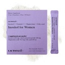 Suplemen LaCTOMEDI Inositol untuk Perempuan 124; Myo- Inositol 400mg + D-Chiro- Inositol 100mg 124; Balanced 40: 1 Rasio 124; Menstrual Cylity & Wellness Suppply 12430 Hari