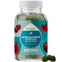 Calming Ashwagandha Gummies for Men and Women - 750mg Equivalen from 30: 1 Root Extract with Zinc and Vitamin D - Tasty Adaptogen Stress Gummies for Adults for Energy & Mood Support (90 Pelayan)