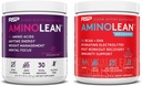 RSP NUTRITION AminoLean Pre Workout Energy (BlackBerry Poteculate 30 Servings) dengan Pembangunan Aminolean Post Workout Boost (Tropical Island Punch 30 Servings)