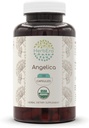 HerbEra Angelica USDA Organik 120 Capsules 124; Suplemen Herbal Alam 124; Certified Organic Vegetarian Capsules dan Organik Angelica (Angelica archangelica) Root Dired (120 Capsules)