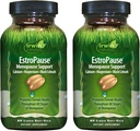 Irwin EstroPause Menopause & Dukungan Kesehatan Wanita - 80 Liquid SoftGels - Gentle Hormonal keseimbangan Formula - 2 Pack