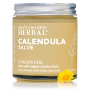 Calendula Salve, Calendula Cream, Menggambar Salve, Calendula Oquel, Ora 's Amazing Herbal, Coconut Free Salve dibuat dengan Organic Calendula dan Licorice Root, 4 oz