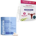 Comprehensive Feminine Health Bundle: Vaginal Probiotic Capsules + Antifungal Pre- Filled Applicators - Dual Dual Dual Dual Dual for pH balance, Odor Control, and Yeast Infection Relief