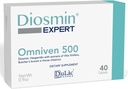 Dollven 500- 40 tablet Diosmin, Horse Chestnut Extract, Butchers Broom, Hesperidin. Tambahan Dieter, Dibuat di Italia