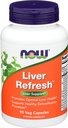 Now Foods Suplemen, Liver Refresh ™ with Milk Thistle Extract dan unik Herb-Enzyme campuran, 90 Veg Capsules