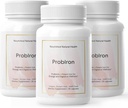 Nuched Natural Health ProbIron - Women 's Probiotic + Iron Suplement Boosted with Vitamin C and Copper - Vegan Formula for Energy and Digetical Welness - 90 Kapsul