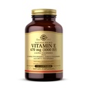 Solgar Vitamin E 670 mg (1000 IU), 100 Mixed Softgeels - Natural Antioksidant, Skin & Imune System Support - Imune - Souring Vitamin E - Gluten Free, Dairy Free - 100 Servings