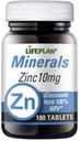 Lifeplan 10mg Zinc Gluconate Elemental - Paket 100 tablet