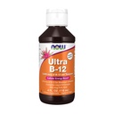 Sekarang Makanan Suplemen, Ultra B-12, Liquid, 800 mcg Acid Folic, Produksi Energi Cellular *, 4-Ounce