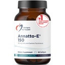 Design for Health Annatto-E 150mg Tocotrienol - DeltaGold Vitamin E Complex Suplement with Delta + Gamma Tocotrienol - Cardiovascular, Heally Aging + Antioksidant Dukungan - Non-GMO (60 Softgeels)