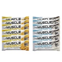 Muscle Foods Muscle Sandwich Bars, Variety Pack 124; Real Ingredients, Whey Protein Isolate, High Protein Bars, 2-Ounce Bars (12 Count)