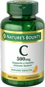 Nature 's Bounty Pure Vitamin C 500 mg Tablet 250 (Paket 9)