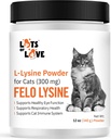 FELO LYSINE - L- Lysine Powder untuk Kucing 300 mg (Thomas Pet Sebelumnya), 12 oz