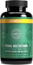 Primal Harvest Multivitamin untuk Perempuan dan Pria Vitamin A, Vitamin C, Vitamin D dan E, Vitamin B12, B6, Biotin, Suplemen Zinc (30 Kapsul)