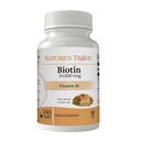 Nature 's Trove Biotin 10,000 mcg 240 EZ Chew Tablet Cherry Flavor