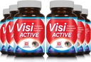 Suplemen Dukungan Vision - Eye Health Formula dengan L- Tarcult, Resveratrol, Ekstrak Blueberry, Vitamin A, C, D & 11 Ingrediens untuk Dukungan Vision - 60 Capsules / Bottle - 6 Pack