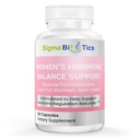 Dukungan Hormone - Herbal Suplemen Menopause, Hormonal & Reproduktif Kesehatan - Suplemen GMO Non- dengan Soy Isoflavones, Black Cohosh, Dong Quai - 60 Capsules