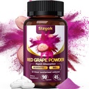 Suplemen Resveratrol Piceid dan NAD + Cell Regenerator, Kesucian Tinggi Ultra & Biotersedia, Dukungan Kesehatan Jantung, Darah Flow, Produksi Energi Sel & Metabolisme, Powder Grape Merah, 45 Hari Supply- 54
