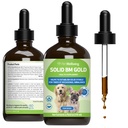 Pet Wellsbeing BM Tone- Up Gold for Dogs & Cats - Supports Healthy Digetical Fungsi, Solid Stools, Normal Bowel Movements, Bayberry - Veterinian - Formulated Herbal Supplemen 4 oz (118 ml)