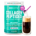 GOBIOTIX Collagen Powder Suplemen dengan Propoles - Powder Protein Hidrolyzed untuk Perempuan - Rambut Skin dan Nails, Gabungan dan Kesehatan Digetical - Collagen Peptides Tipe I dan III - 30 Servis