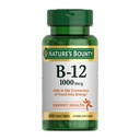 Nature 's Bounty Vitamin B12 1000 mcg Suplemen, Mendukung Energi Metabolisme, 200 Ct