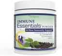 Wellgenix Immune Essentials - Multivitamin Powder for Men, Women & Kids - Vegan Suplemen Vitamin C, D Elderberry Zinc, Echinacea for Toddler, Kid & Adult - 7.57g (Raspberry Lemonade)