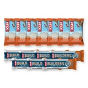 CLIF BAR dan CLIF Builders - Variety Pack - Crunchy Peanut Butter and Chocolate Peanut Butter - Energy Bars and Protein - Non-GMO - Plant Based - 2.4 oz (14 Count)