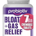 Dukungan Gas & Bloating bagi Perempuan dan Pria 7 Milyar CFU - Proposal Terchewable & Lactoillus Reuteri, Enzymes Digetical Harian for Occational Bloting, Gut Comfort & Digetical Health
