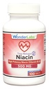 Lab Wonder High Potancy Time Rilis Niasin (Vitamin B3) 500 Mg 100 tablet Non-GMO, Gluten Free Suplemen