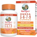 MaryRuth Organics Vegan Omega 3 6 7 9 Gummies 124; Sampai ke 4 Bulan Supply 124; Omega 3 Suplemen dengan Flaxseed Oil 124; Omega 3 Gummies Jangan Rasa Ikan 124; Nor-GMO 124; 120 Count
